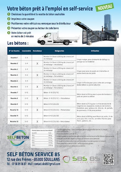 SBS 85 - Self Service 85, Magasin de Matériaux de Construction à Soullans