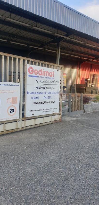 Gedimat Sahores, Magasin de Matériaux de Construction à Orthez
