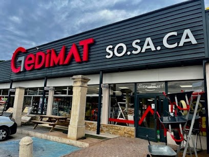 Gedimat SOSACA - Les Arcs, Magasin de Matériaux de Construction aux Arcs