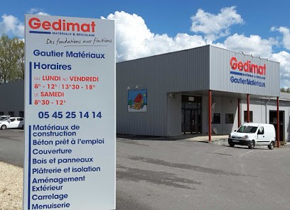 Gedimat Gautier Materials, Magasin de Matériaux de Construction à Montmoreau