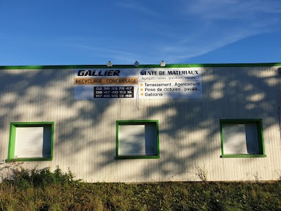 Gallier Recyclage Concassage, Magasin de Matériaux de Construction à Nibelle