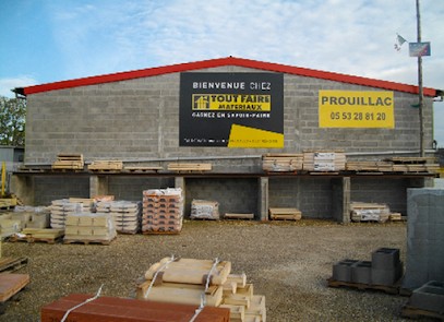 Prouillac et Fils, Magasin de Matériaux de Construction à Salignac-Eyvigues