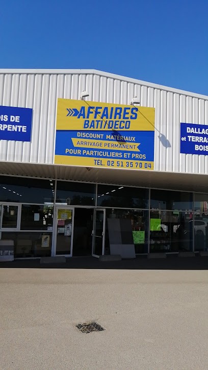 Affaires Bati Deco, Magasin de Matériaux de Construction à Saint-Gilles-Croix-de-Vie